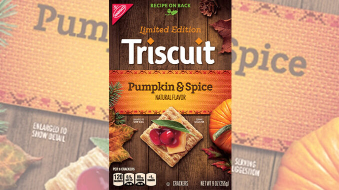Triscuit Offers New Pumpkin and Spice Cracker Flavor