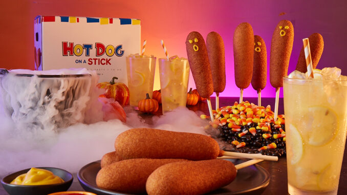$1 Dogs At Hot Dog On A Stick On October 31, 2016