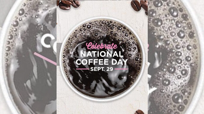66 Cent Coffee At Dunkin’ Donuts On September 29, 2016