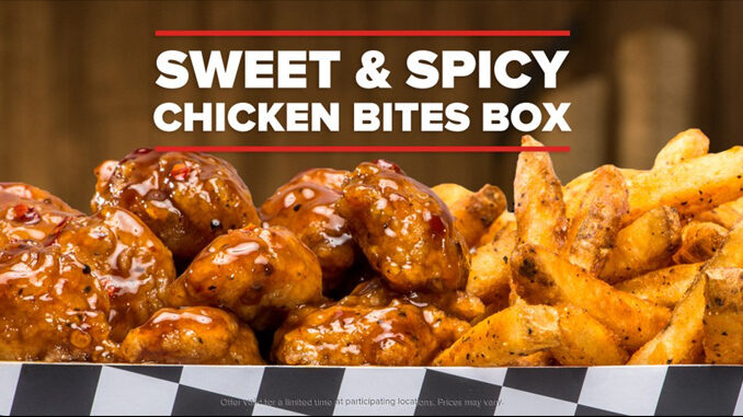 Checkers and Rally’s Introduces New Sweet & Spicy Chicken Bites & Fries Box