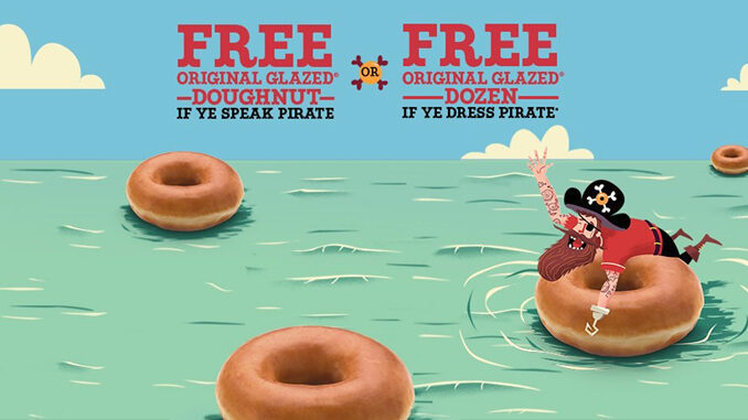 Free Donuts At Krispy Kreme On September 19, 2016