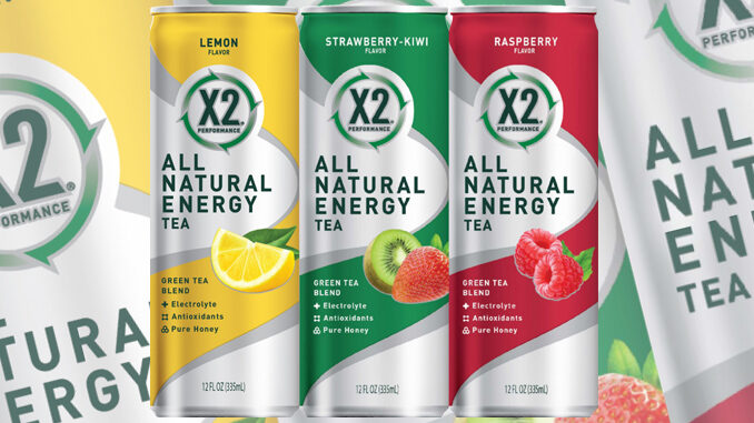 X2 All Natural Energy Tea Available Exclusively At Subway