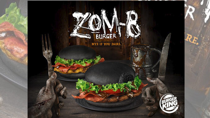Burger King Launches Zom-B Burgers In Singapore