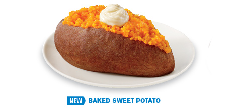 Captain D's New Baked Sweet Potato