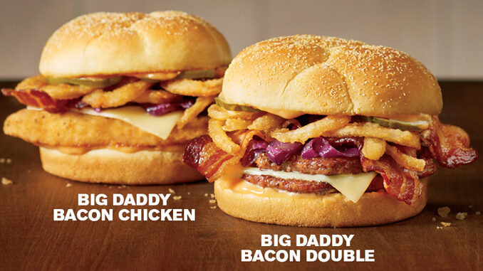 Checkers and Rally’s Offer New Big Daddy Bacon Chicken And Big Daddy Bacon Double