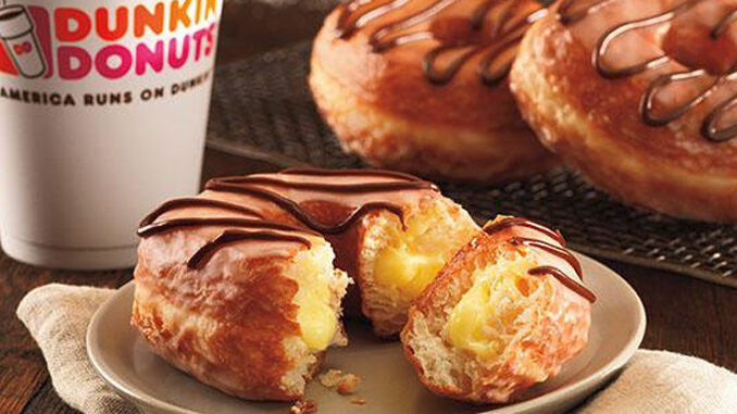Dunkin’ Donuts Launching the Boston Kreme Croissant Donut Nationwide