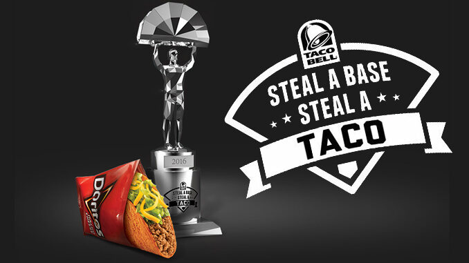 Free Tacos At Taco Bell If A Base Is Stolen During 2016 World Series