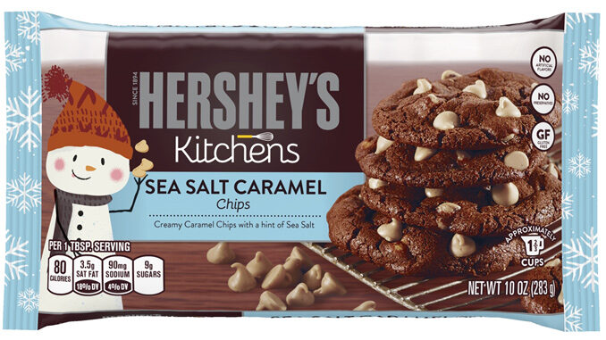 Hershey’s Introduces New Sea Salt Caramel Baking Chips