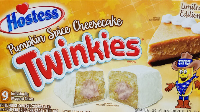 Hostess Launches New Pumpkin Spice Cheesecake Twinkies, Other Fall Treats
