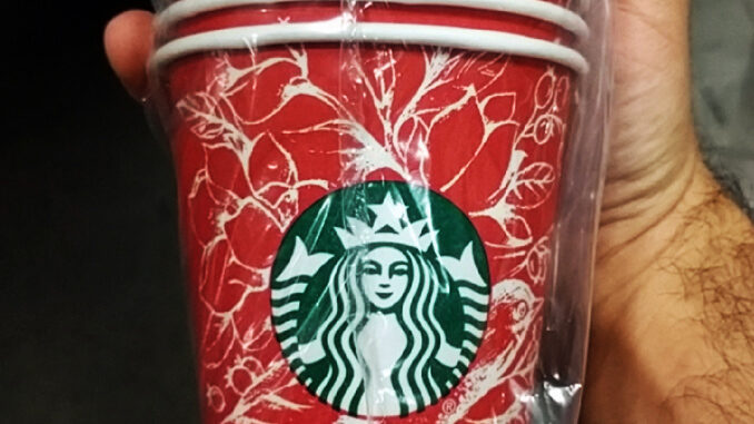 Buy One, Get One Free Holiday Drink At Starbucks From November 10-14, 2016