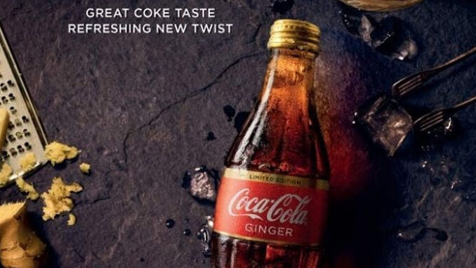 Coca-Cola Just Launched New Coke Ginger