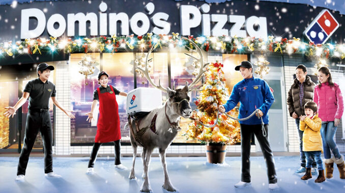 Domino’s Recruiting Reindeer For Winter Pizza Delivery In Japan