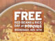 Free Red Beans And Rice Day Ay Popeyes On November 16, 2016