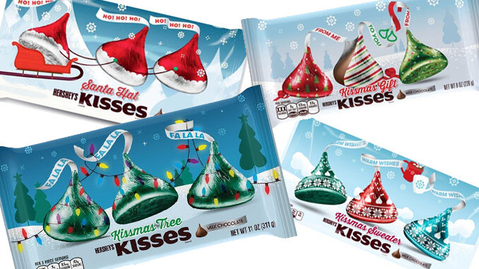 Hershey’s 2016 Holiday-Themed Kisses Available Now At Select Retailers