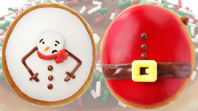 Krispy Kreme’s 2016 Holiday Donut Lineup Includes New Melted Snowman Donut