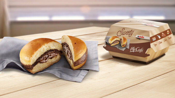 McDonald’s Is Selling A Nutella Burger In Italy