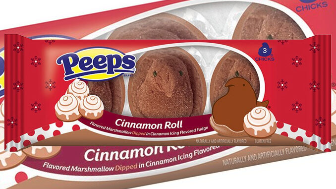 New Cinnamon Roll Peeps Available At Walgreens
