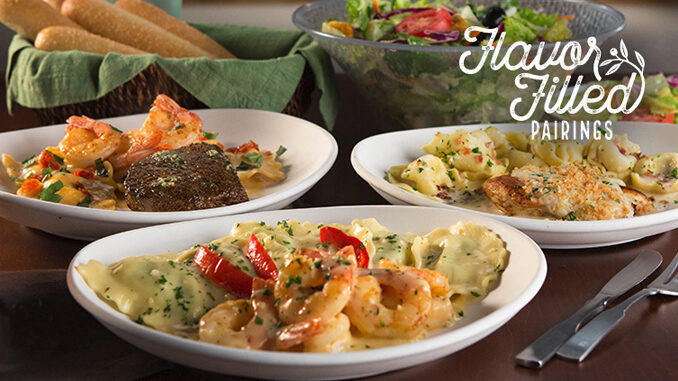 Olive Garden Offers New FlavorFilled Pairings Menu