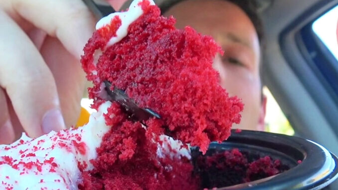 Review: Popeyes Red Velvet Cake