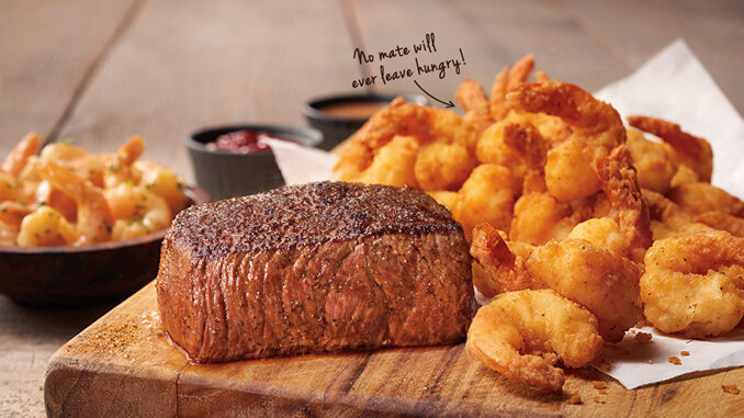 Steak And Unlimited Shrimp Returns To Outback Steakhouse For A Limited Time