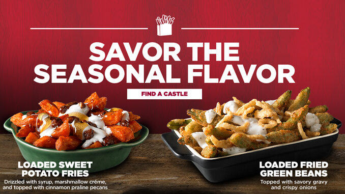 White Castle Offers New Loaded Sweet Potato Fries and Loaded Fried Green Beans