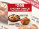 Boston Market Offers $7.99 Chicken Choice Deal Through December 31, 2016