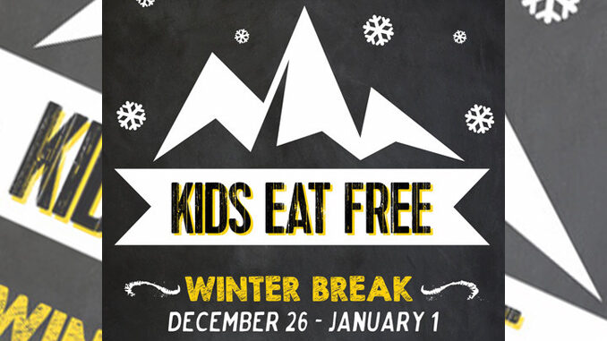 Kids Eat Free At Dickey’s From December 26 Through January 1, 2017