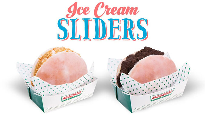 Krispy Kreme Offers New Ice Cream Slider Donuts In Australia