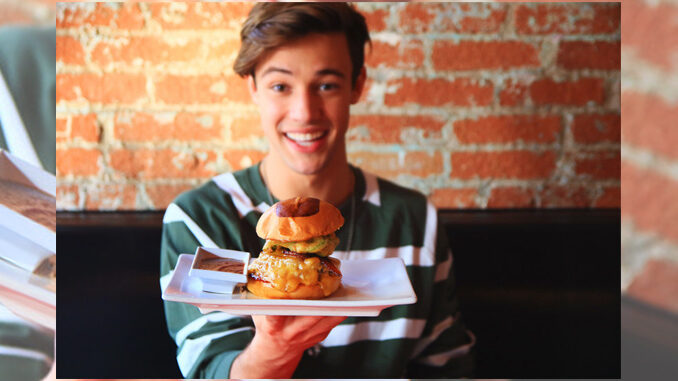 Umami Burger Introduces Cameron's Dallas BBQ Burger By Cameron Dallas