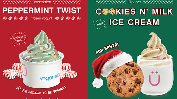Yogen Früz Debuts 2016 Holiday Flavors