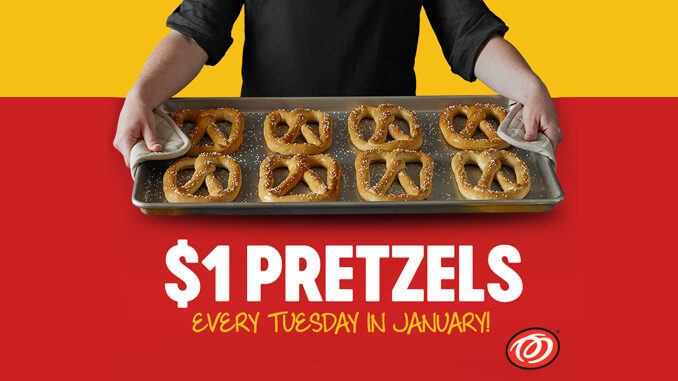 $1 Pretzels Every Tuesday At Pretzelmaker In January 2017
