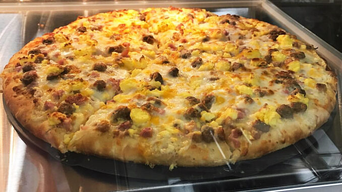 7-Eleven Spotted Serving Up New AM Sunrise Breakfast Pizza