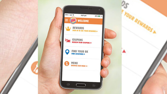 Burger King Launching Mobile Order And Pay App