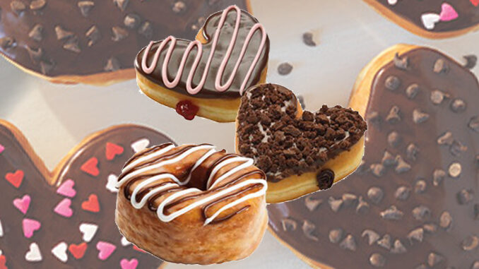 Dunkin’ Donuts 2017 Valentine’s Day Lineup Includes 2 New Heart-Shaped Donuts