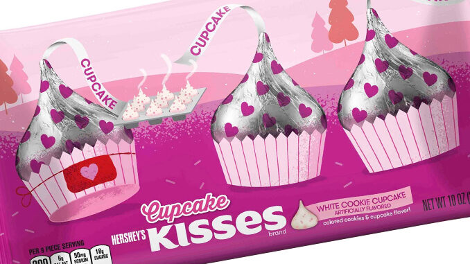 Hershey’s 2017 Valentine’s Day Lineup Features New Cupcake Kisses