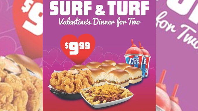 Krystal Offers $9.99 Surf And Turf Meal Deal For 2 On Valentine’s Day