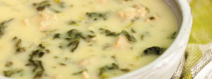 Parmesan & Kale Soup