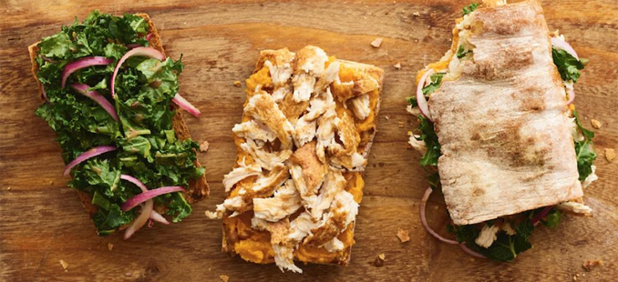 Turkey Mash-Up Sandwich