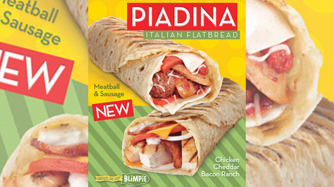 Blimpie Offers 2 New Flatbread Sandwiches Including Meatball And Sausage