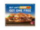 Buy Any Buttery Jack, Get One Free At Jack In The Box Through February 14, 2017 With This Coupon