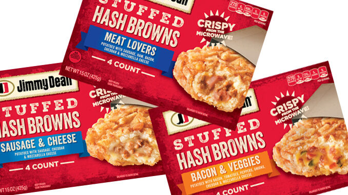 Jimmy Dean Introduces New Stuffed Hash Browns