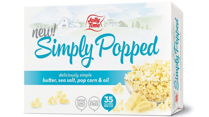 Jolly Time Pop Corn Offers New Simply Popped Microwave Popcorn