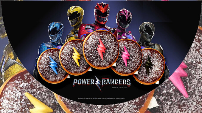 Krispy Kreme Offers New Power Rangers Donuts Through April 4, 2017