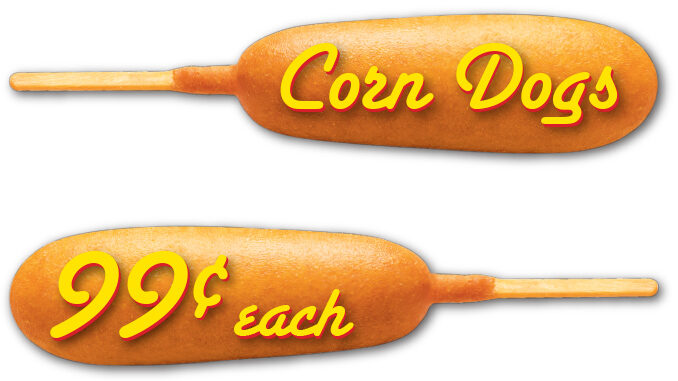 99-Cent Corn Dogs At Wienerschnitzel On March 19, 2017