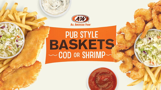 A&W Brings Back Pub Style Baskets For Spring 2017