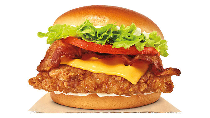 Burger King Offers New Bacon & Cheese Crispy Chicken Sandwich