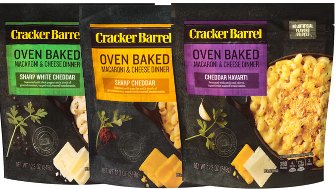 Cracker Barrel Cheese Launches Oven Baked Macaroni & Cheese Dinner