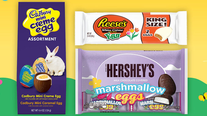 Hershey’s Unveils 2107 Easter Candy Lineup