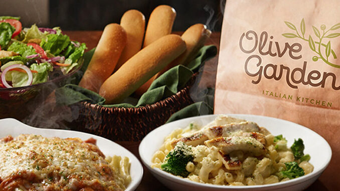 Olive Garden’s Buy One, Take One Entree Offer Is Back For Spring 2017