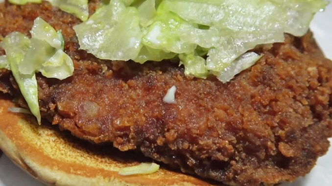 Review - Burger King Crispy Chicken Sandwich